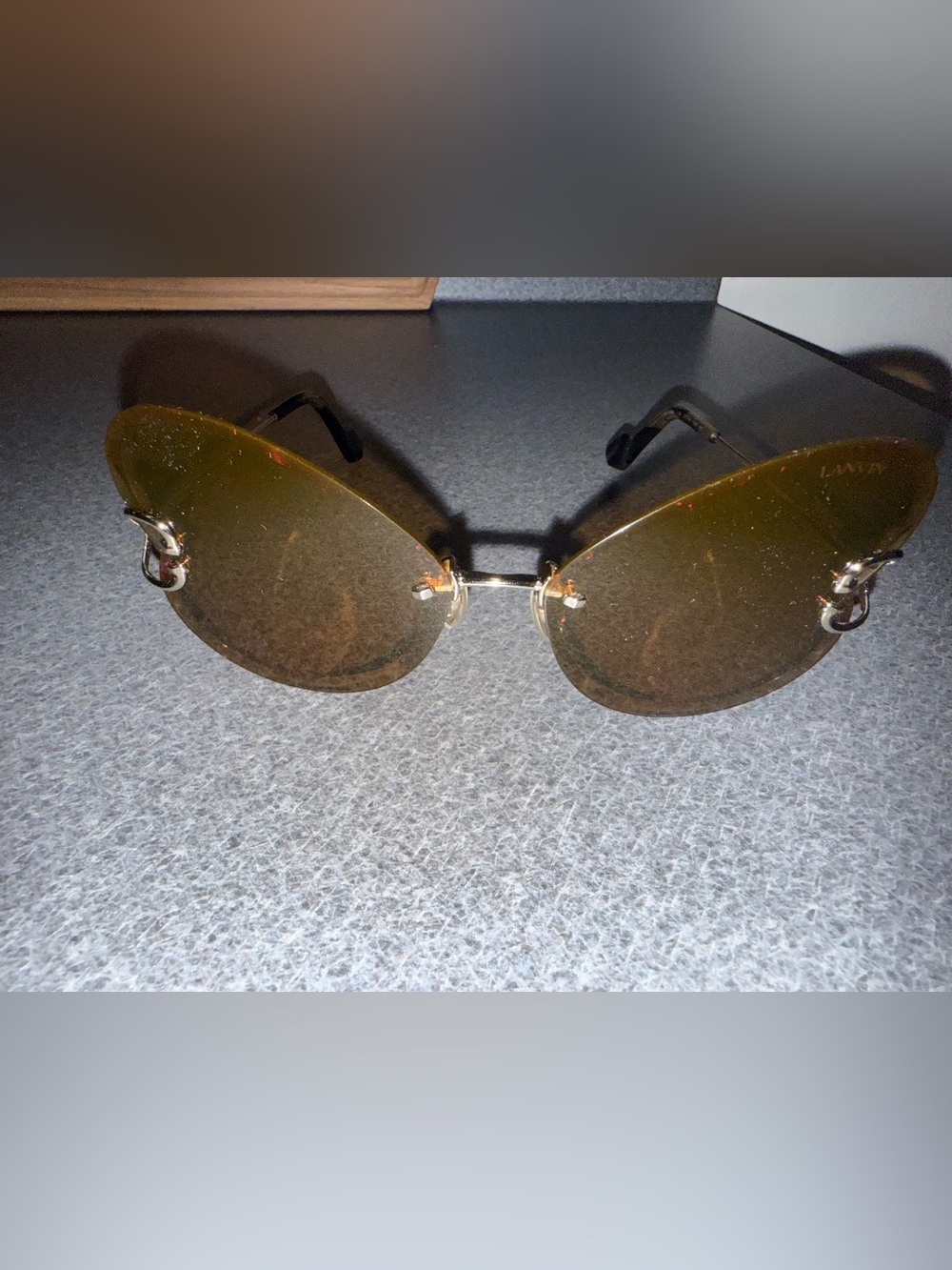 Lanvin Oversized Butterfly Sunglasses